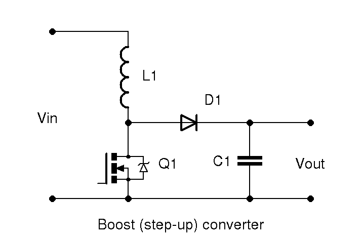 Step up converter